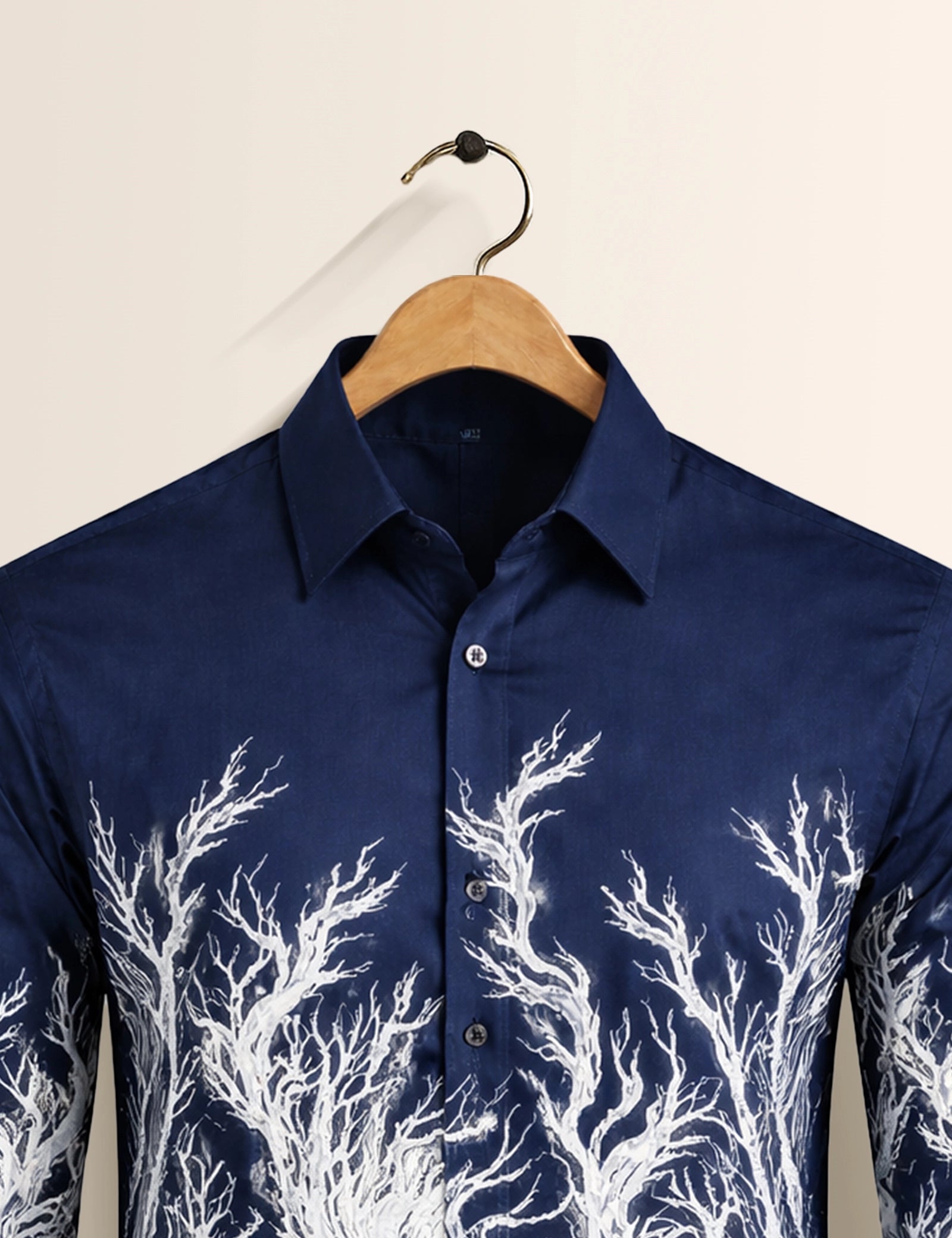 White Fire Mens Classic Full Sleeves Shirt - XPST