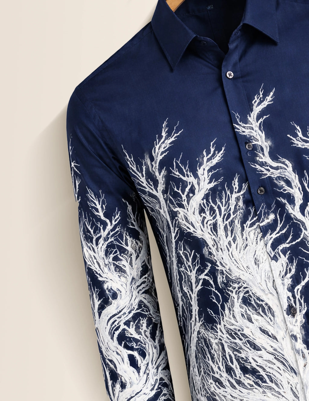 White Fire Mens Classic Full Sleeves Shirt - XPST