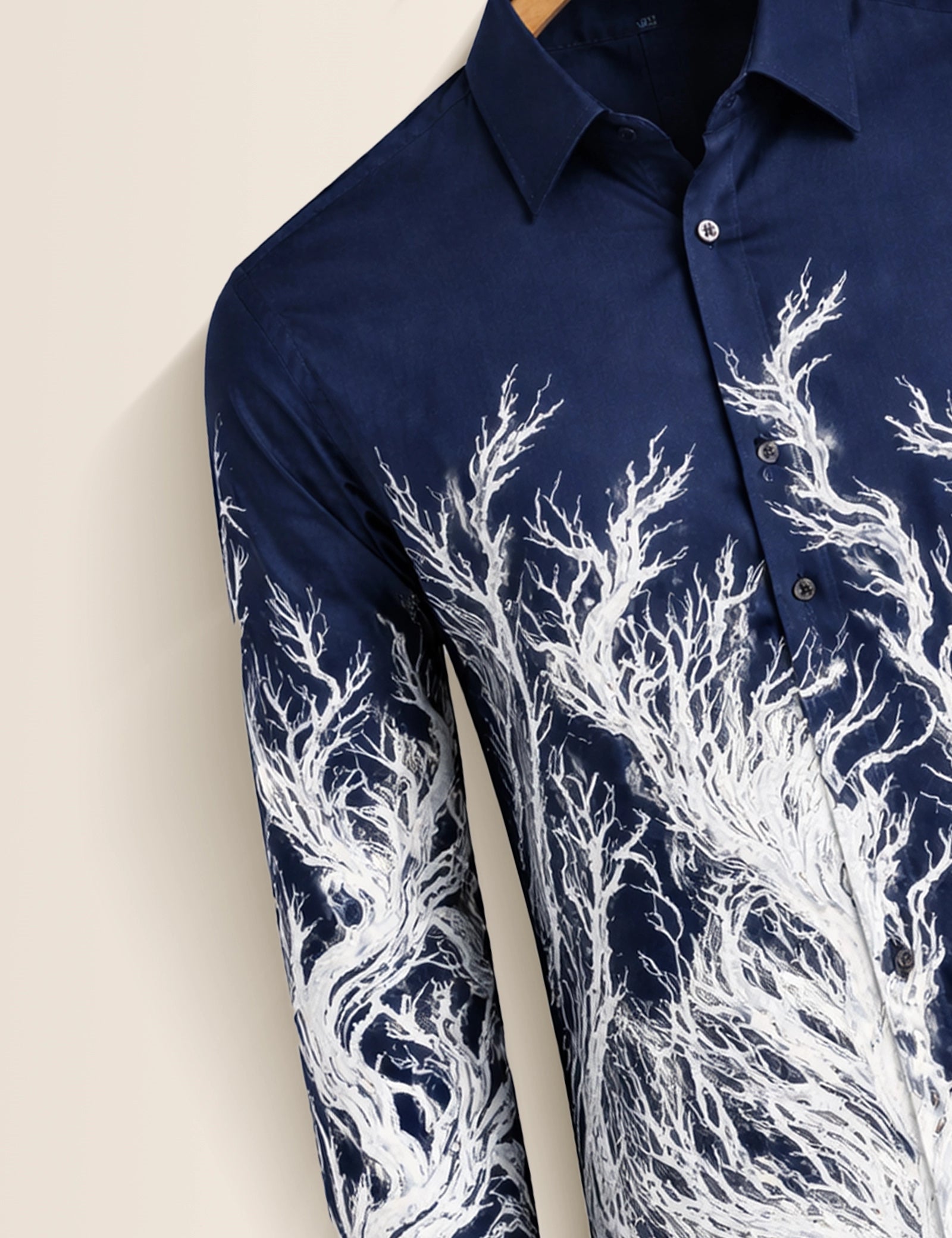 White Fire Mens Classic Full Sleeves Shirt - XPST