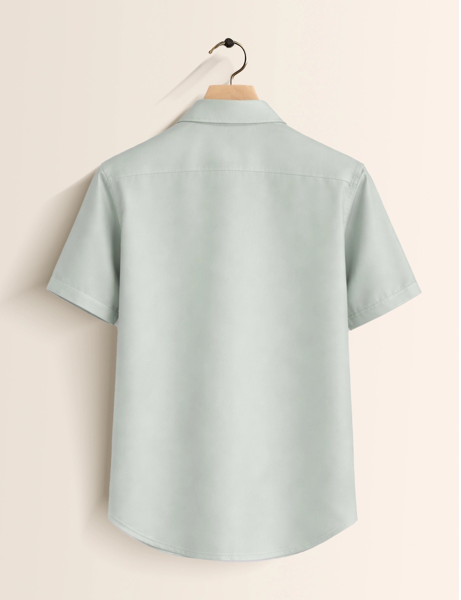 Green Tree Mens Classic Half Sleeves Shirt - XPST