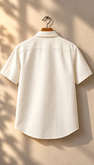 Small Trishul Damru Mythological Half Sleeves Shirt - XPSTHS