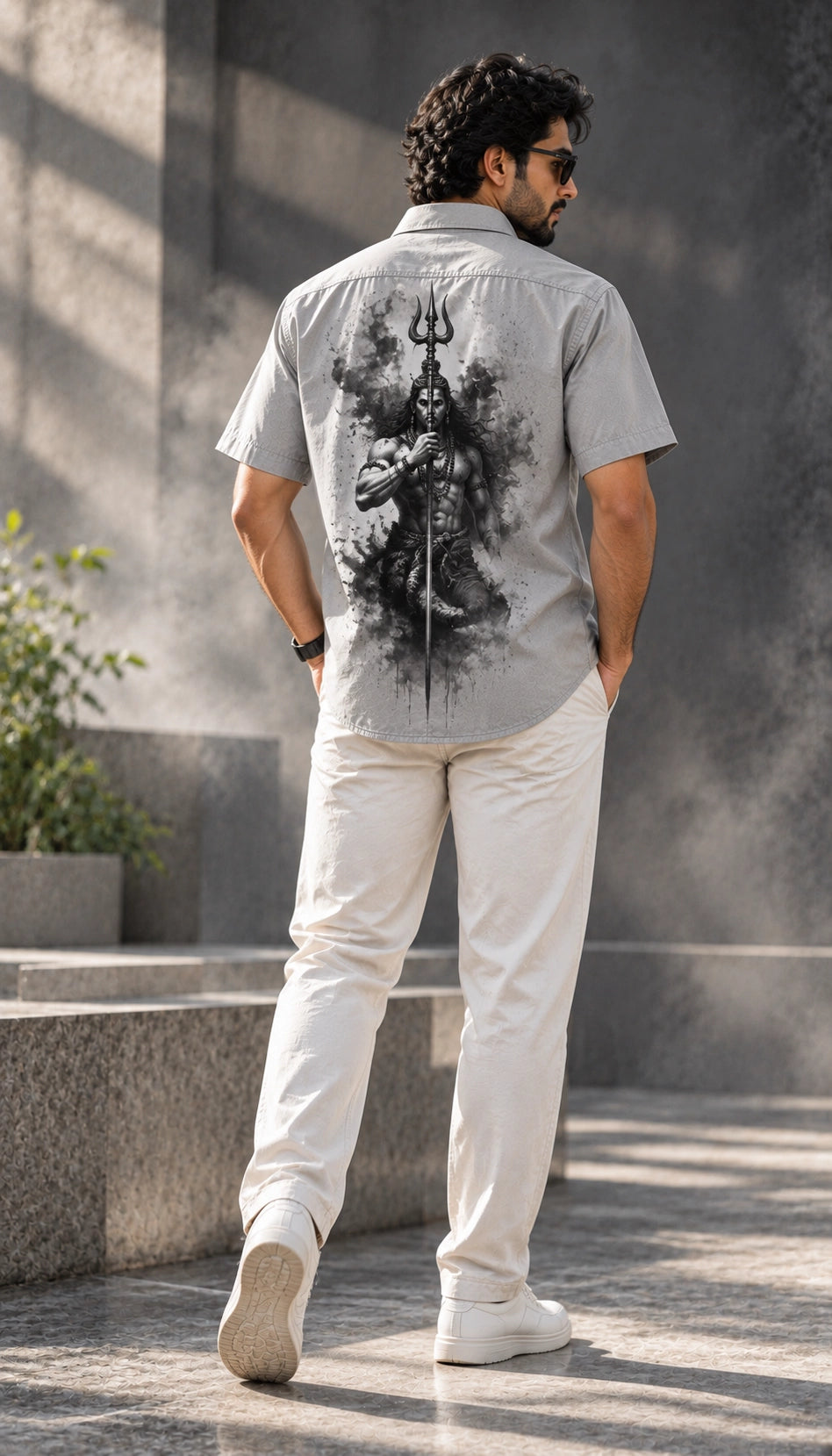 Mahadev Mythological Half Sleeves Shirt - XPSTHS