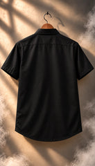 Red BG Hanuman Mythological Half Sleeves Shirt - XPSTHS