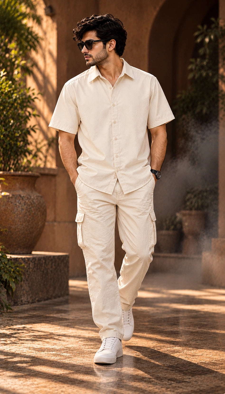 Krishna Mythological Printed Half Sleeves Shirt - XPSTHS