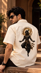 Krishna Mythological Printed Half Sleeves Shirt - XPSTHS
