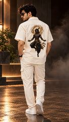 Krishna Mythological Printed Half Sleeves Shirt - XPSTHS