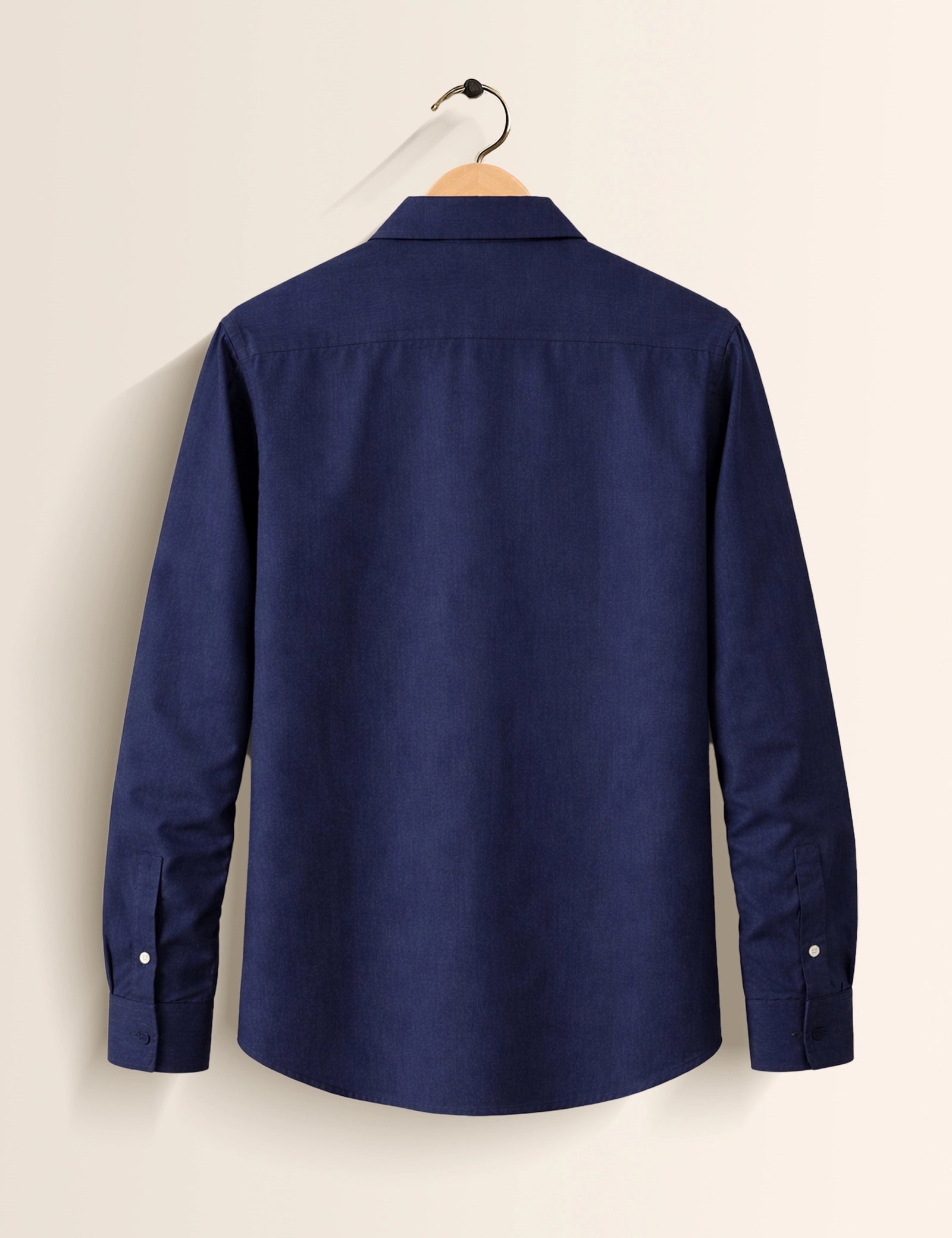 Navy Mandala Mens Classic Full Sleeves Shirt - XPST