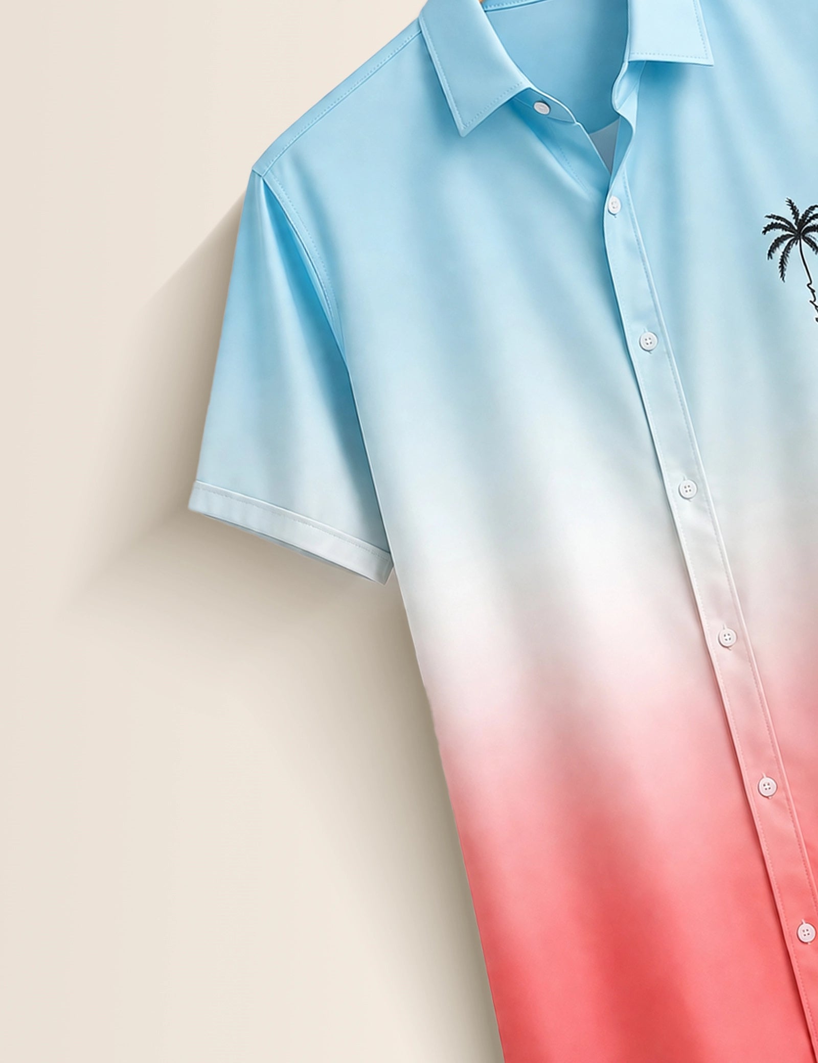 Pink BL Tree Mens Classic Half Sleeves Shirt - XPST