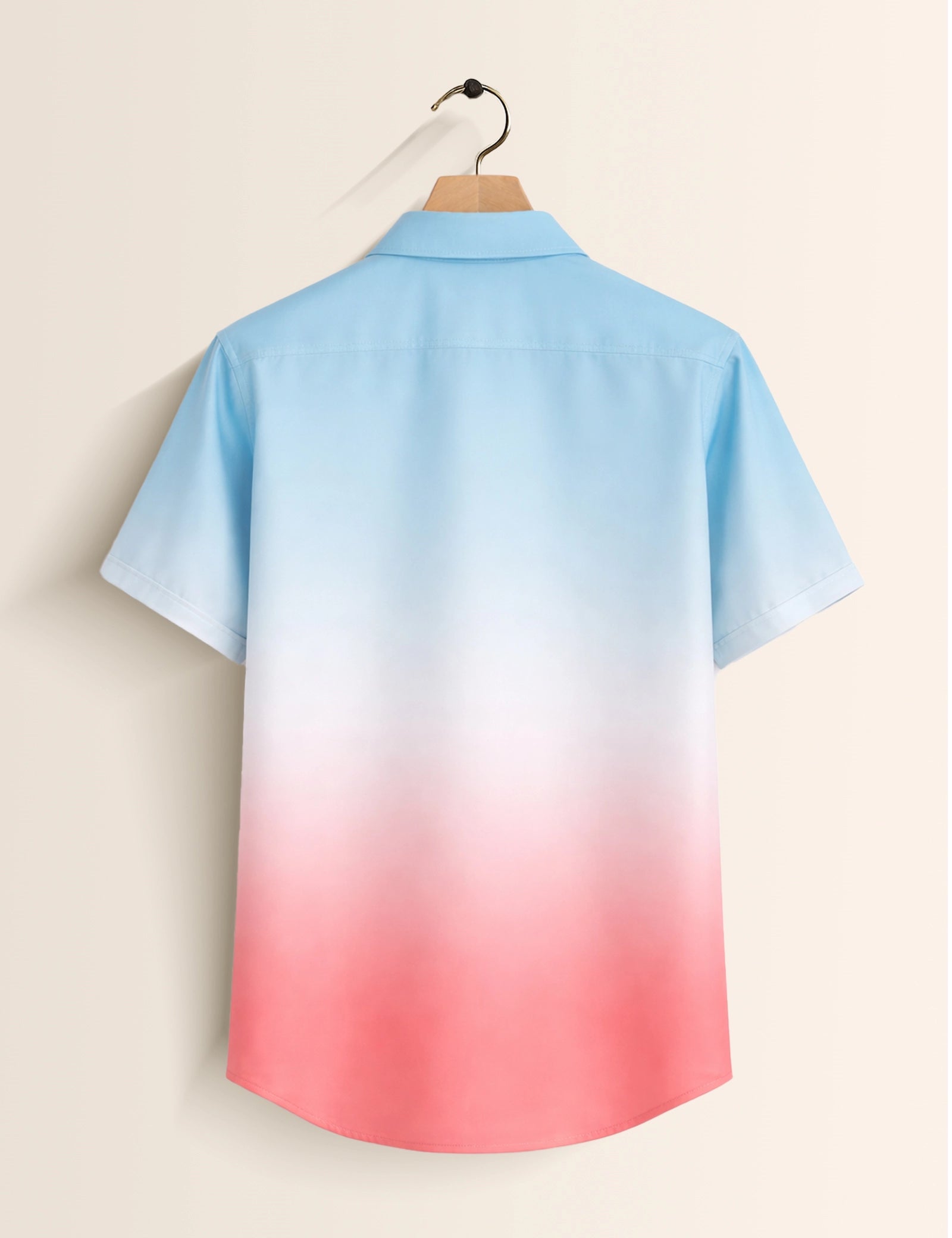 Pink BL Tree Mens Classic Half Sleeves Shirt - XPST