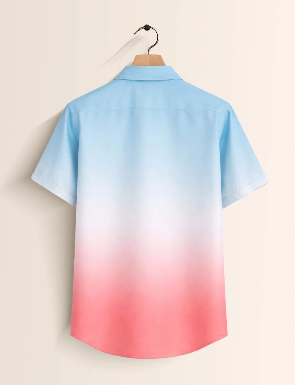 Pink BL Tree Mens Classic Half Sleeves Shirt - XPST