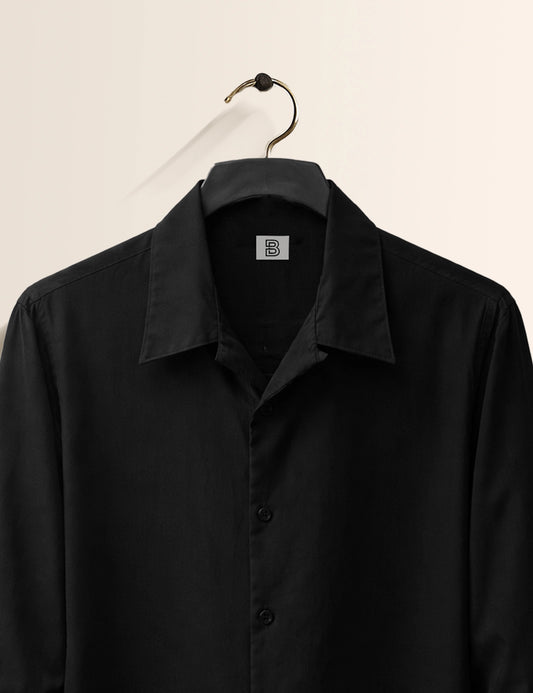 Black Fire Street Style Men’s Premium Full-Sleeve Shirt - XPST