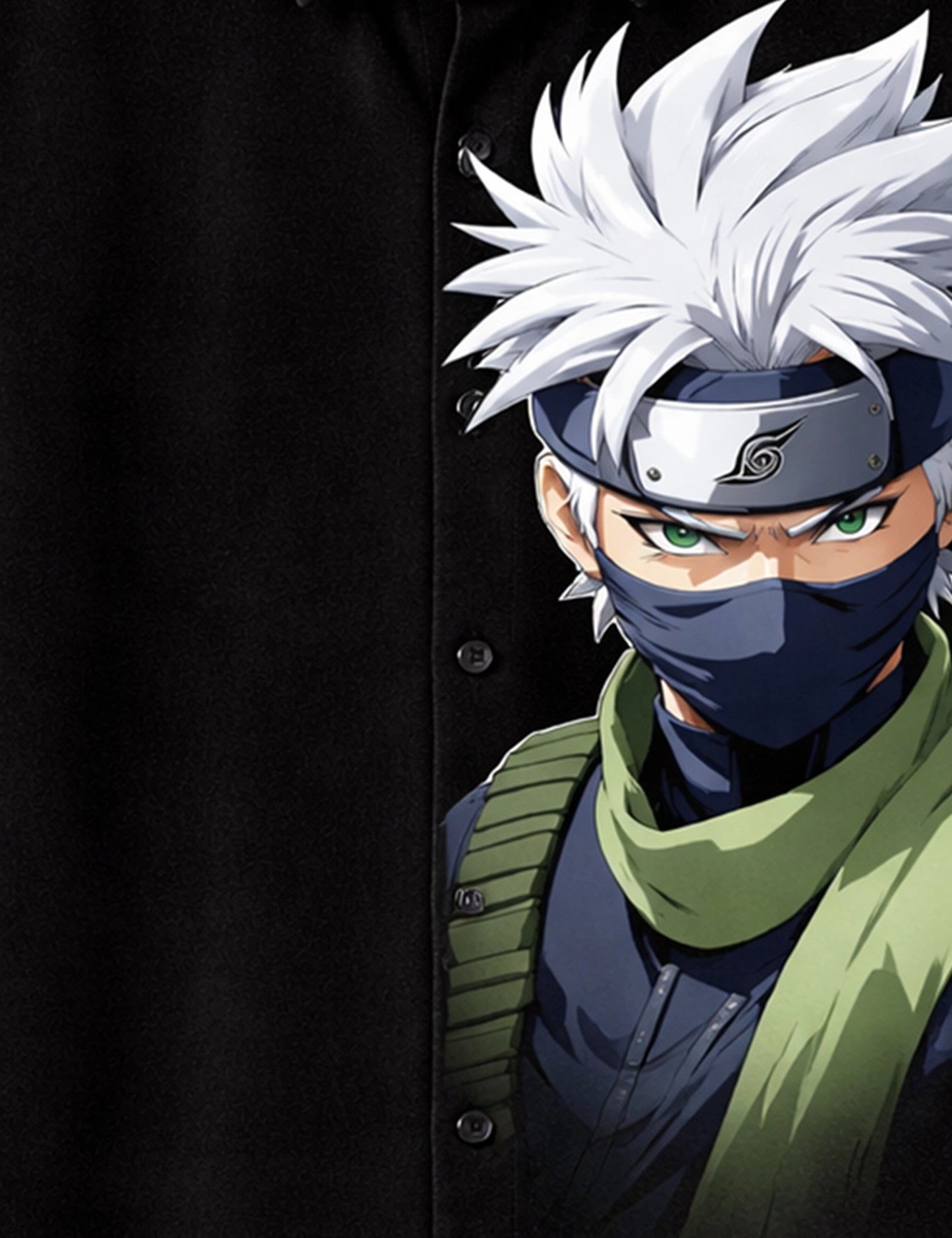 Black Naruto Street Style Men’s Premium Full-Sleeve Shirt - XPST