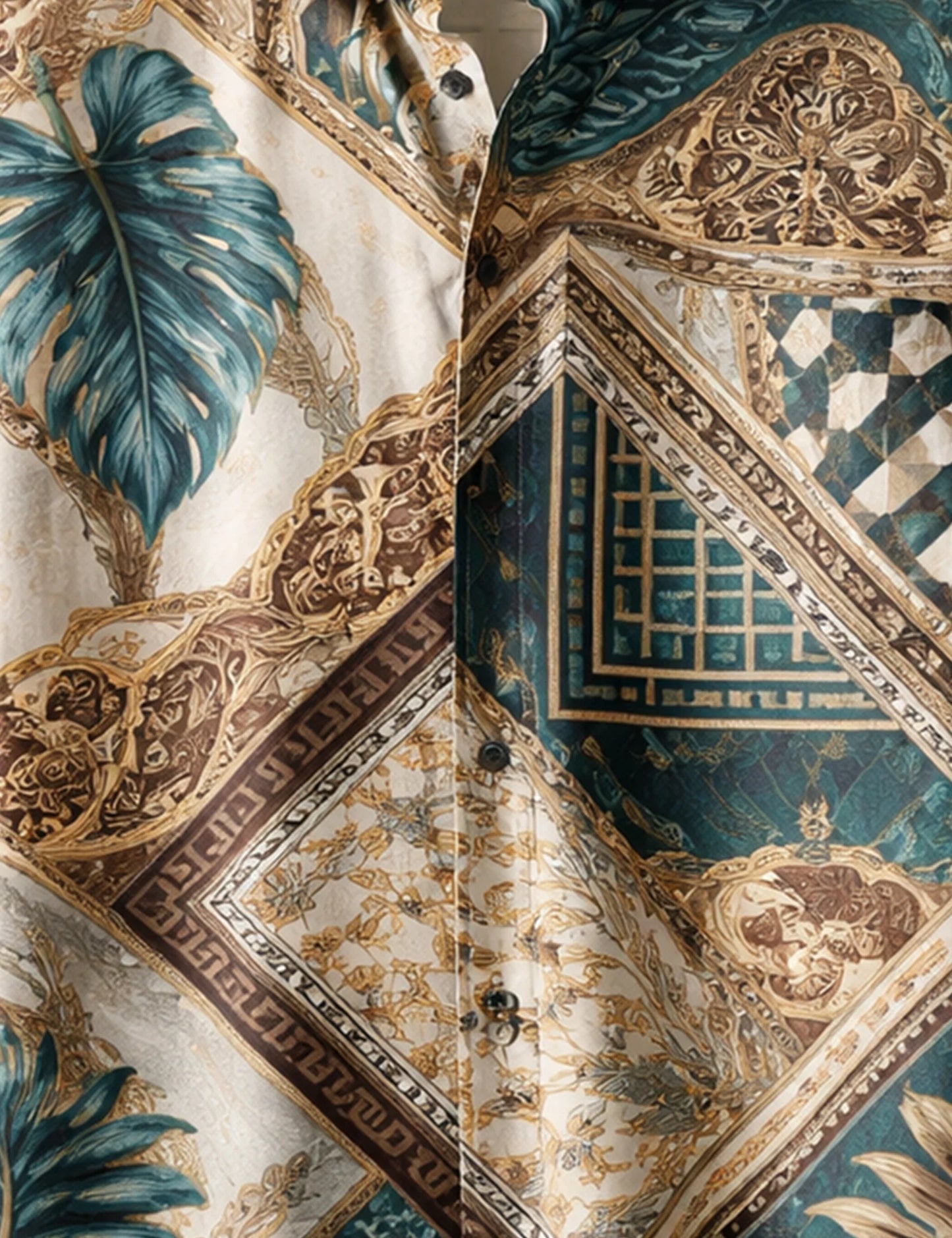 Graphic Mandala Street Style Men’s Premium Full-Sleeve Shirt - XPST