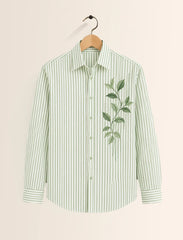 Green Line Street Style Men’s Premium Full-Sleeve Shirt - XPST