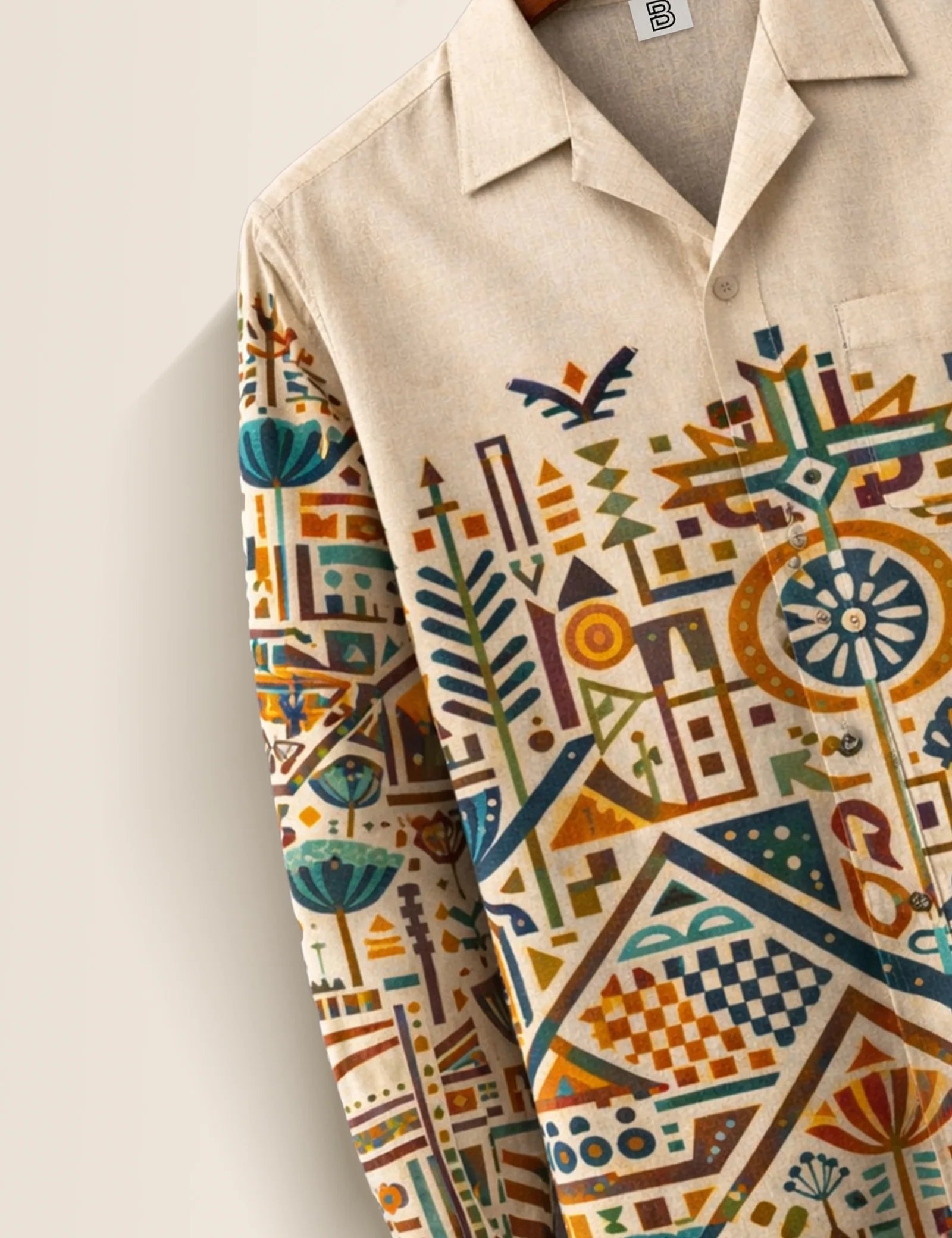 Tribal Send Street Style Men’s Premium Full-Sleeve Shirt - XPST