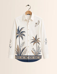 White Tree Street Style Men’s Premium Full-Sleeve Shirt - XPST