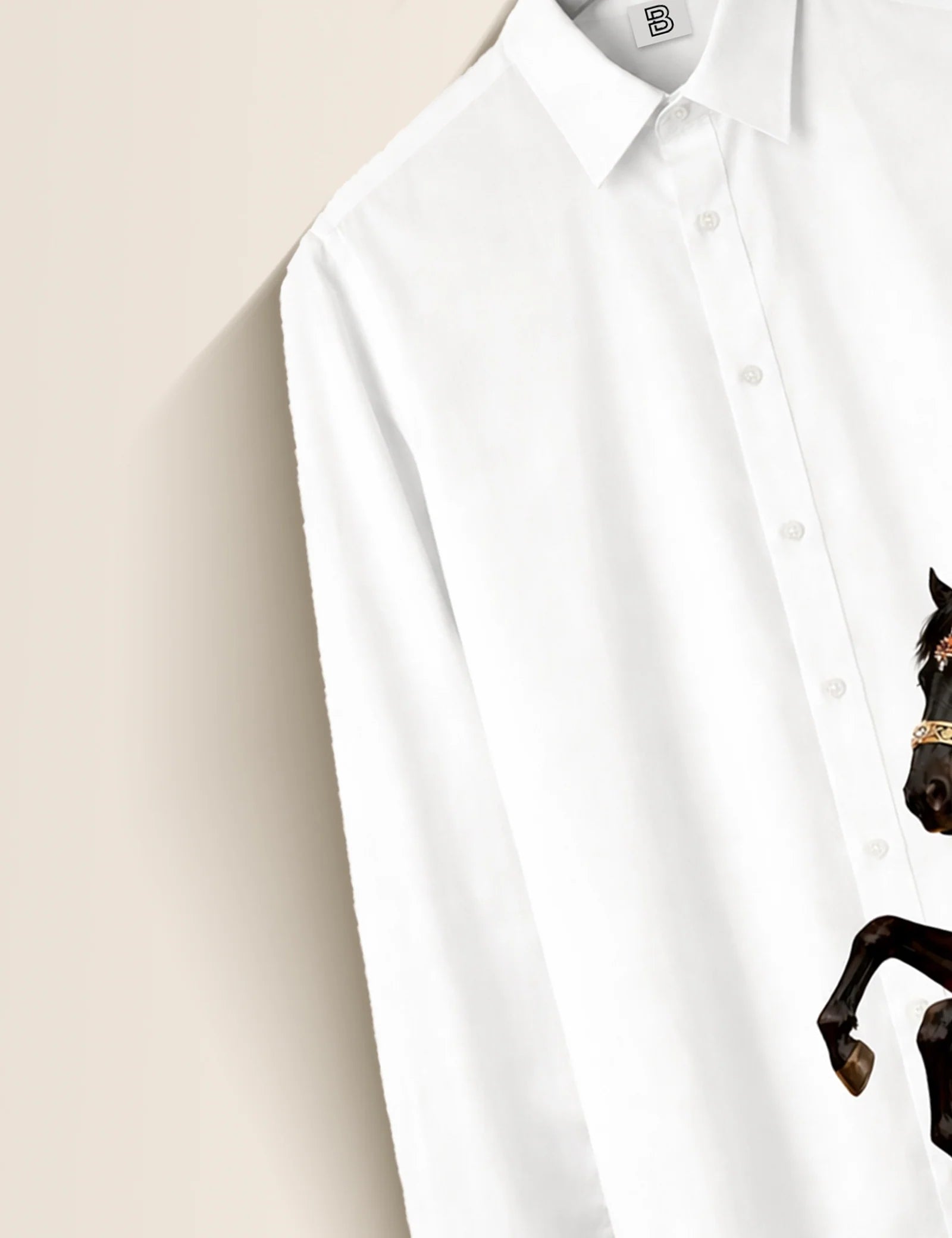 White Horse Street Style Men’s Premium Full-Sleeve Shirt - XPST