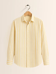 Yellow Lining Street Style Men’s Premium Full-Sleeve Shirt - XPST