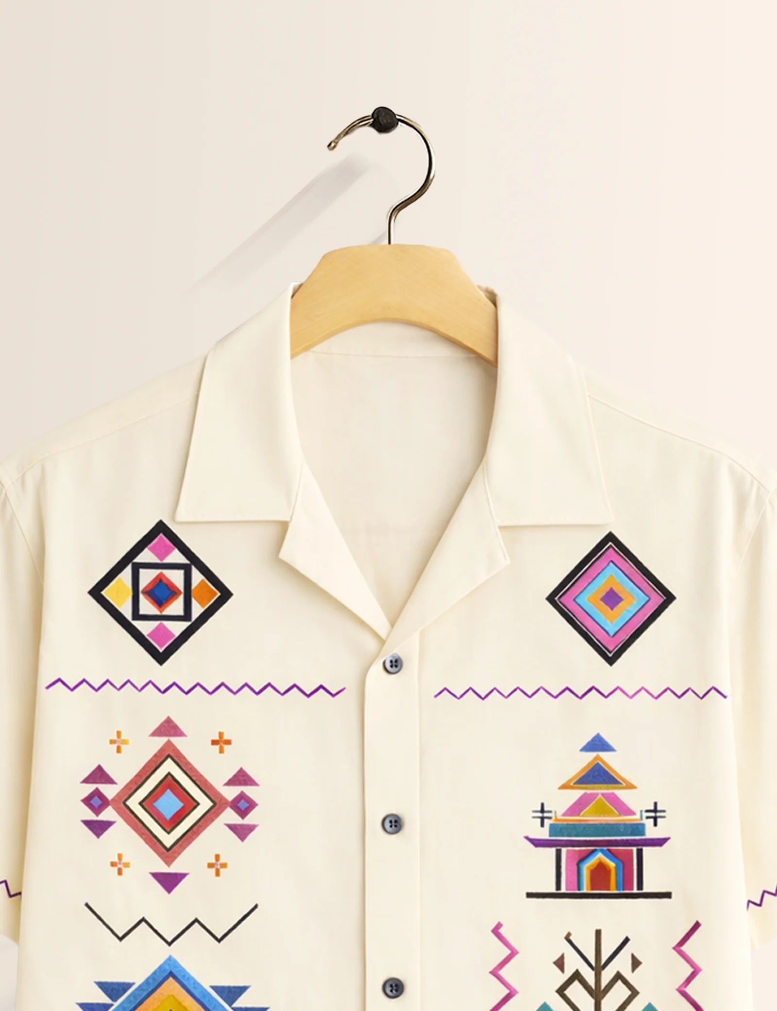 Triangle Multi Printed Boys Half Sleeves Shirts - XPST