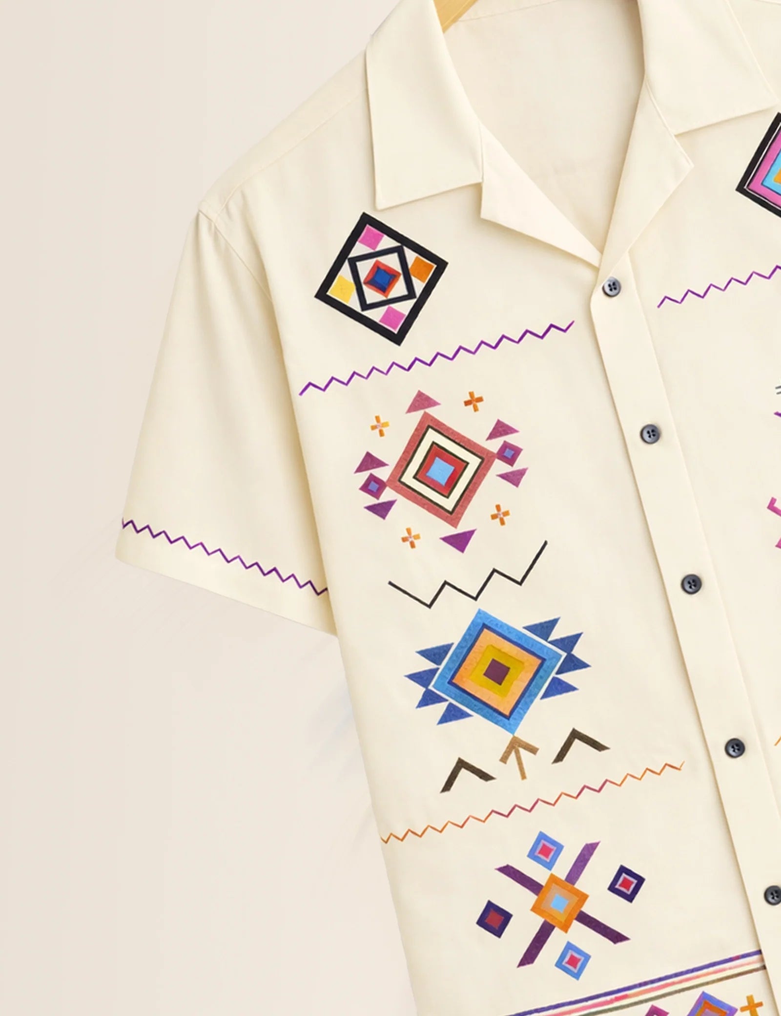 Triangle Multi Printed Boys Half Sleeves Shirts - XPST