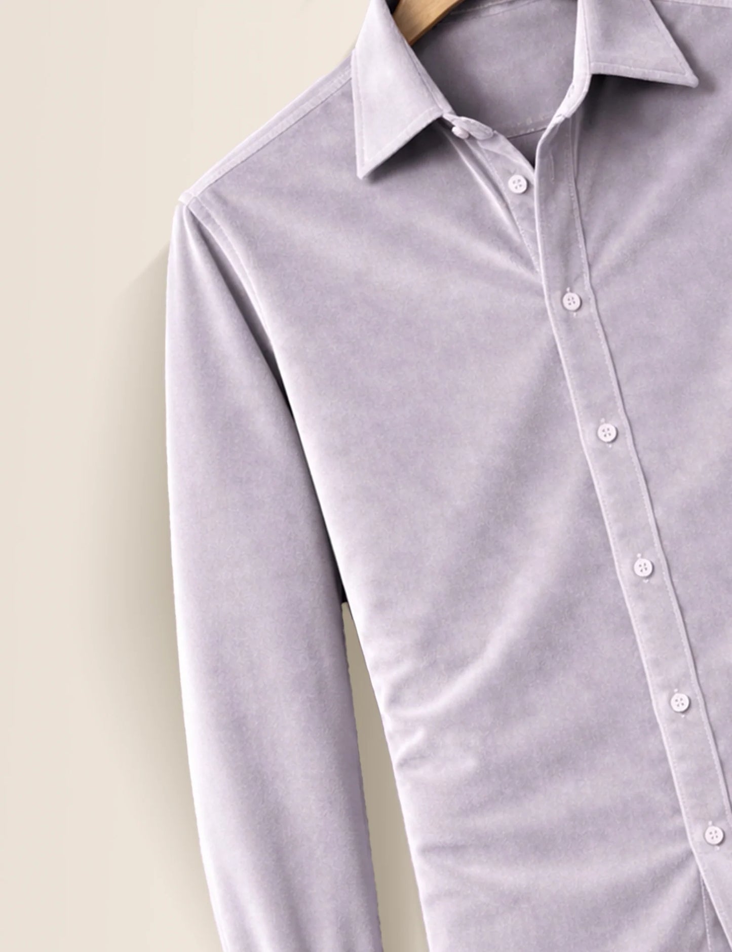 Silver Color Premium Signature Shirt – Elegant Texture & Luxurious Finish - XPST