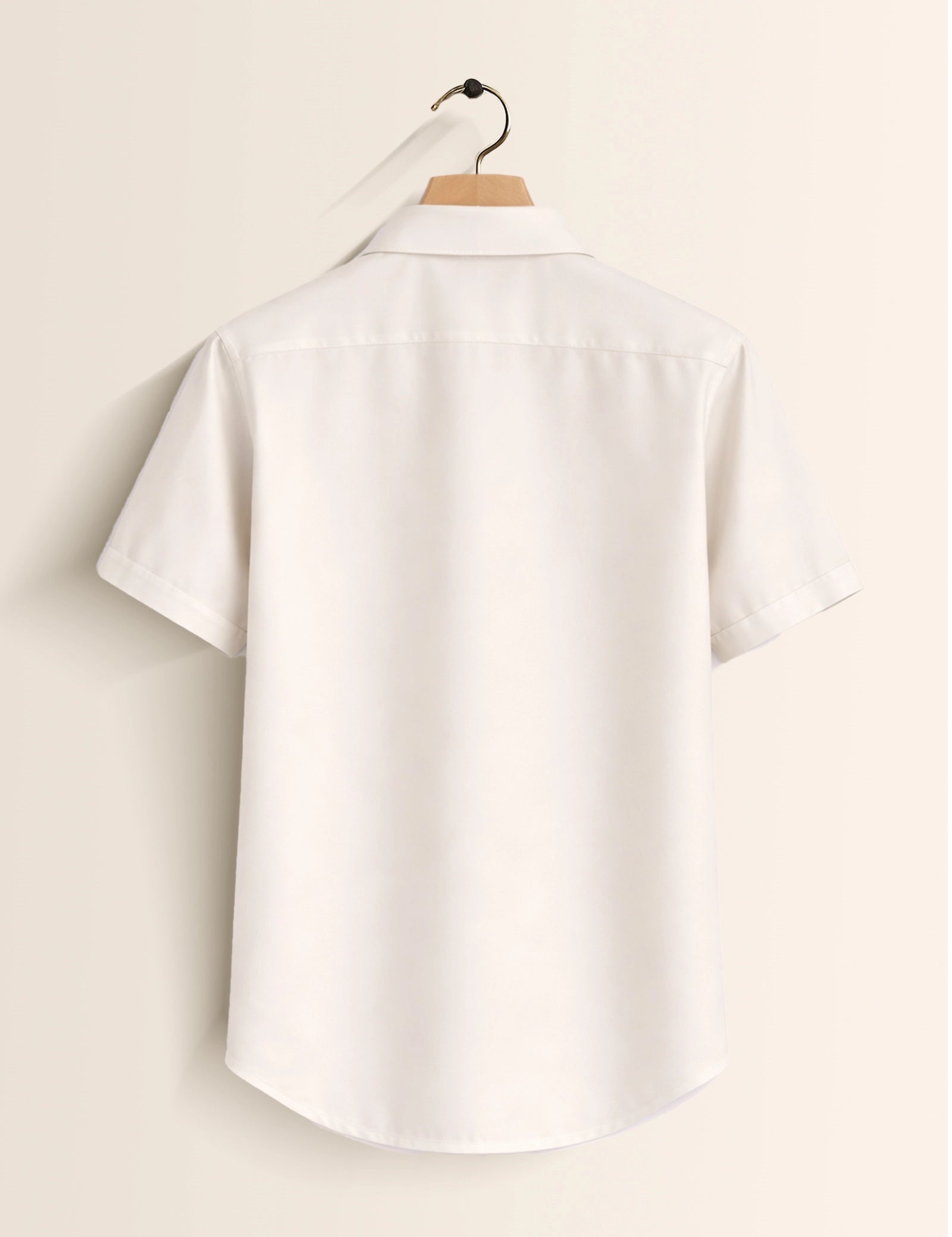 White Moon Mens Classic Half Sleeves Shirt - XPST