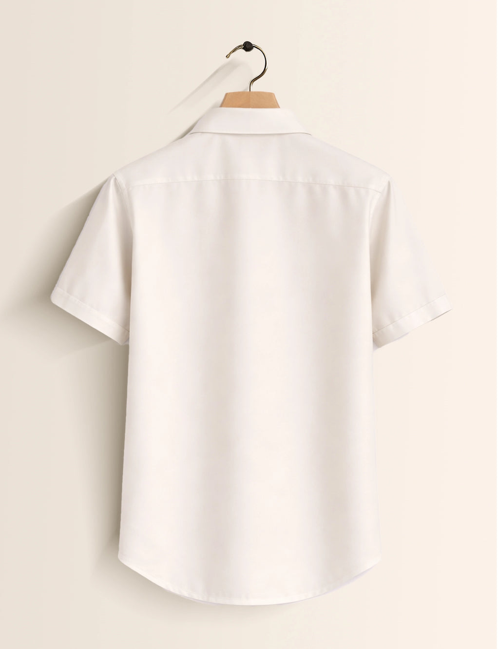 White Moon Mens Classic Half Sleeves Shirt - XPST