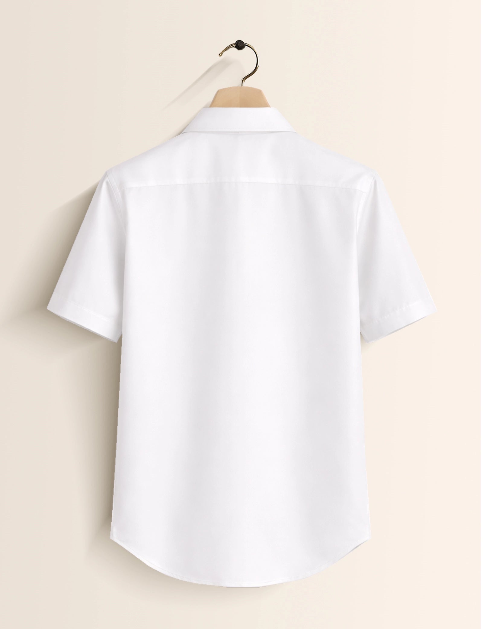 White Rosery Mens Classic Half Sleeves Shirt - XPST