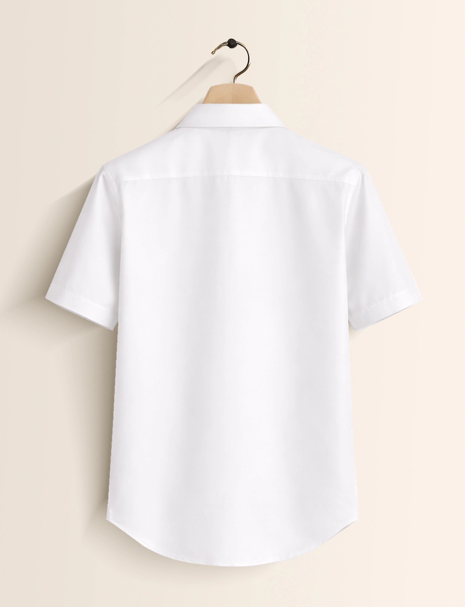 White stem Mens Classic Half Sleeves Shirt - XPST