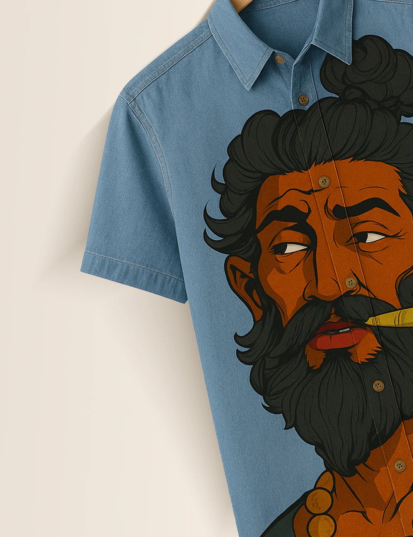 Cigerette Printed GenZ Vibe Premium Fancy Shirt – Trendy, Aesthetic & Street-Style Ready - XPST