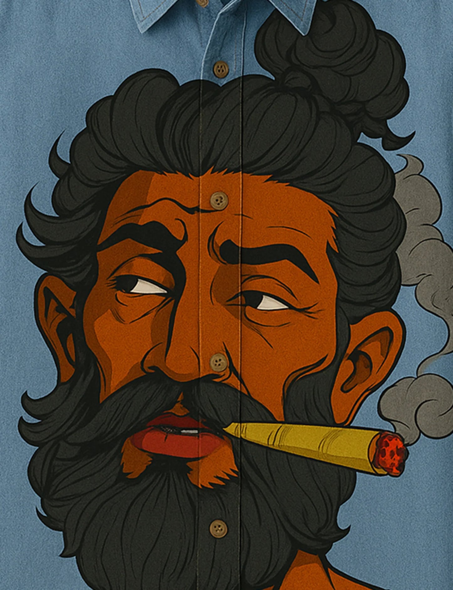 Cigerette Printed GenZ Vibe Premium Fancy Shirt – Trendy, Aesthetic & Street-Style Ready - XPST