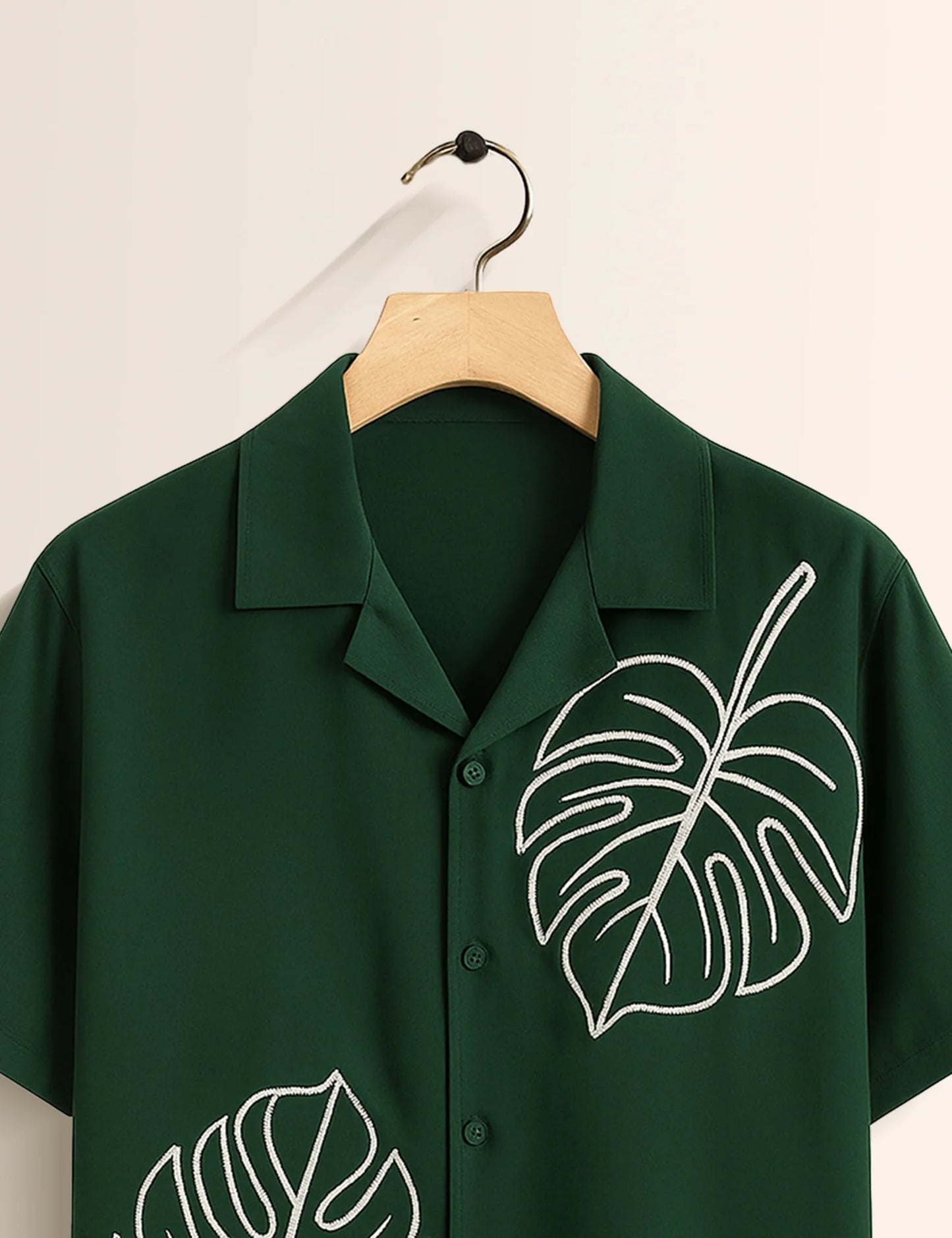 Leaf Printed GenZ Vibe Premium Fancy Shirt – Trendy, Aesthetic & Street-Style Ready - XPST