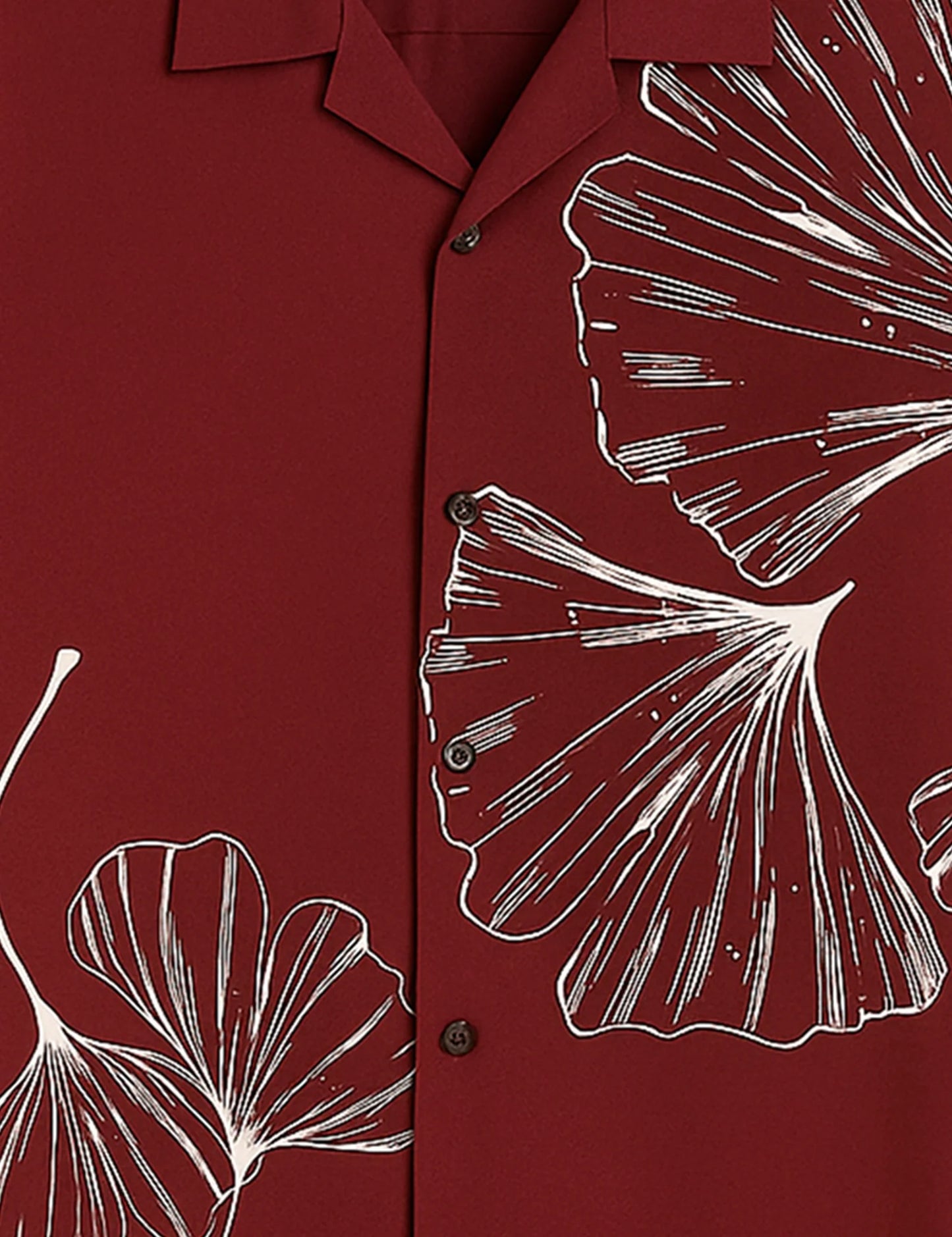 Maroon Printed GenZ Vibe Premium Fancy Shirt – Trendy, Aesthetic & Street-Style Ready - XPST