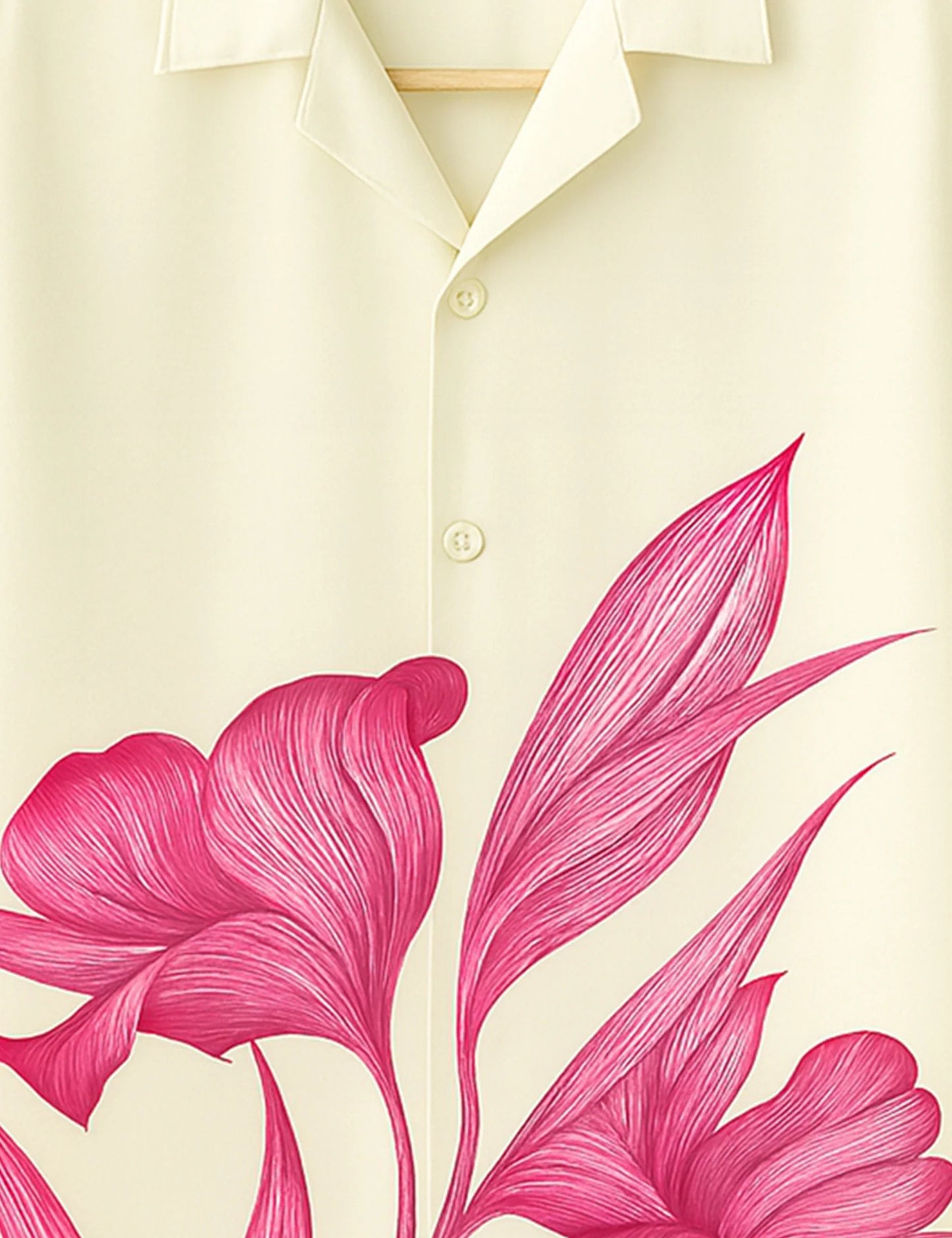 Pink Flower Printed GenZ Vibe Premium Fancy Shirt – Trendy, Aesthetic & Street-Style Ready - XPST