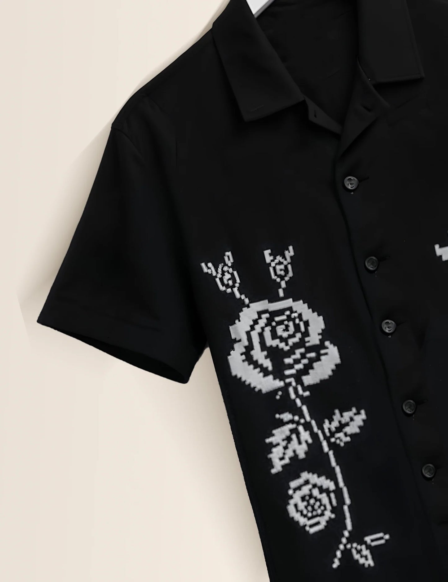 Rose Printed GenZ Vibe Premium Fancy Shirt – Trendy, Aesthetic & Street-Style Ready - XPST