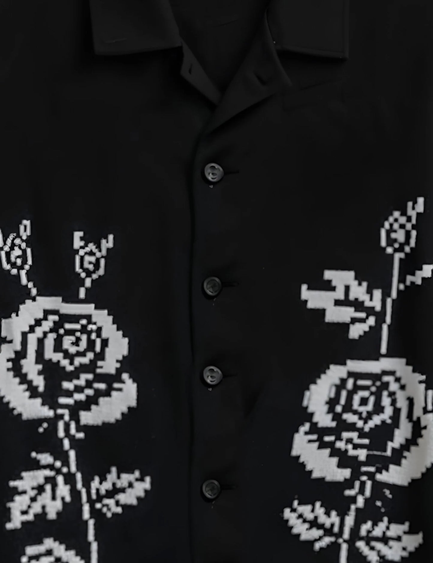 Rose Printed GenZ Vibe Premium Fancy Shirt – Trendy, Aesthetic & Street-Style Ready - XPST