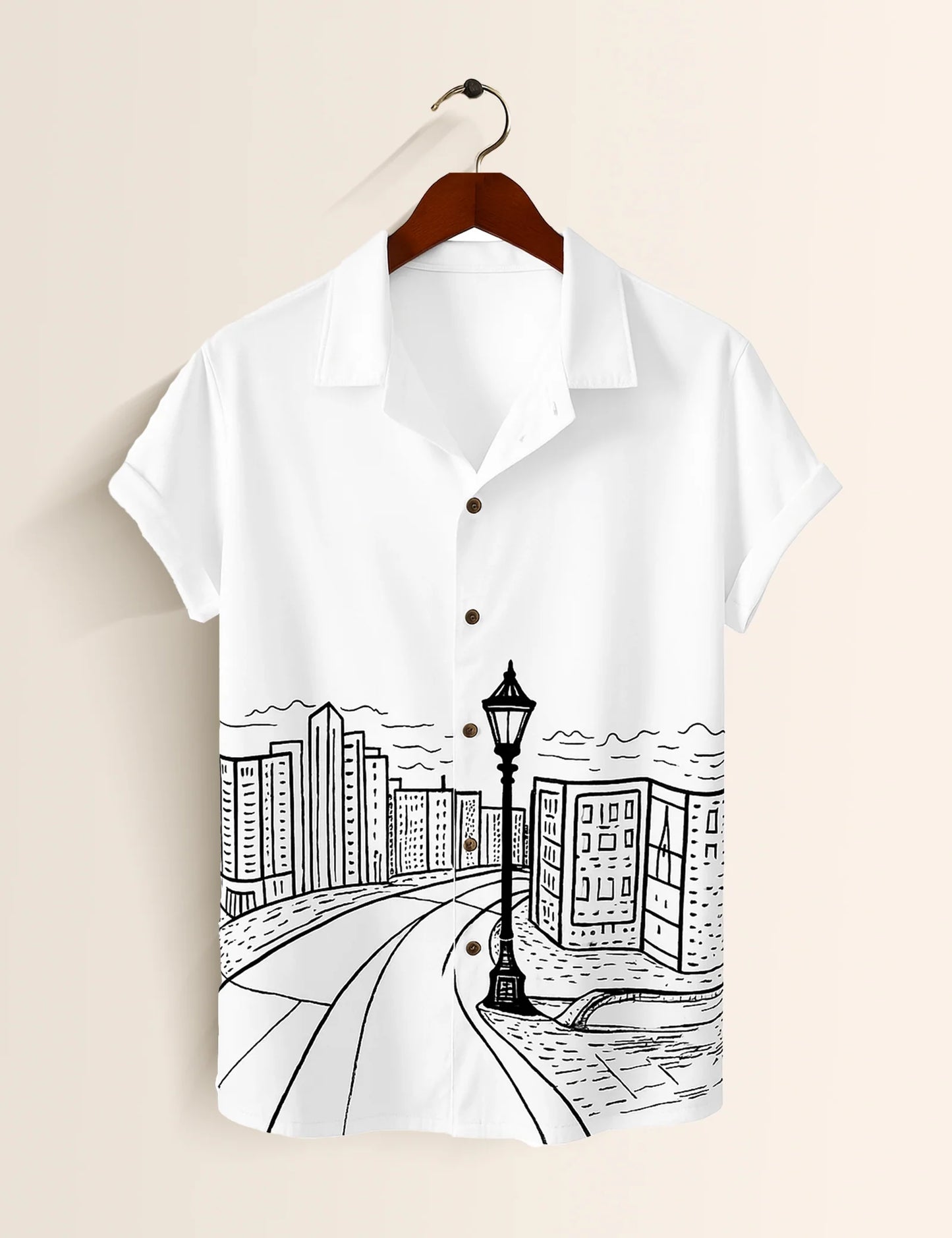 Street Printed GenZ Vibe Premium Fancy Shirt – Trendy, Aesthetic & Street-Style Ready - XPST